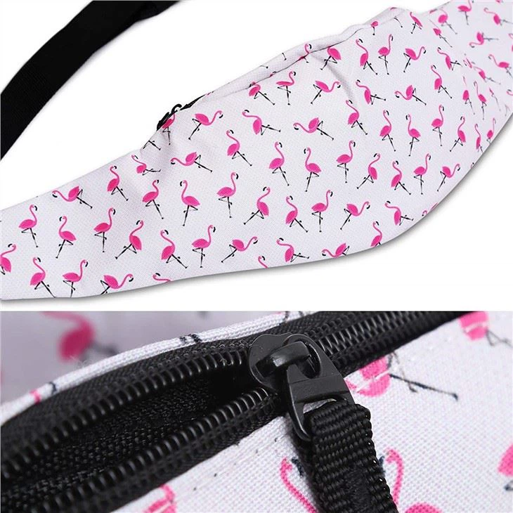 Colorful Unicorn Animal Print Waist Bag